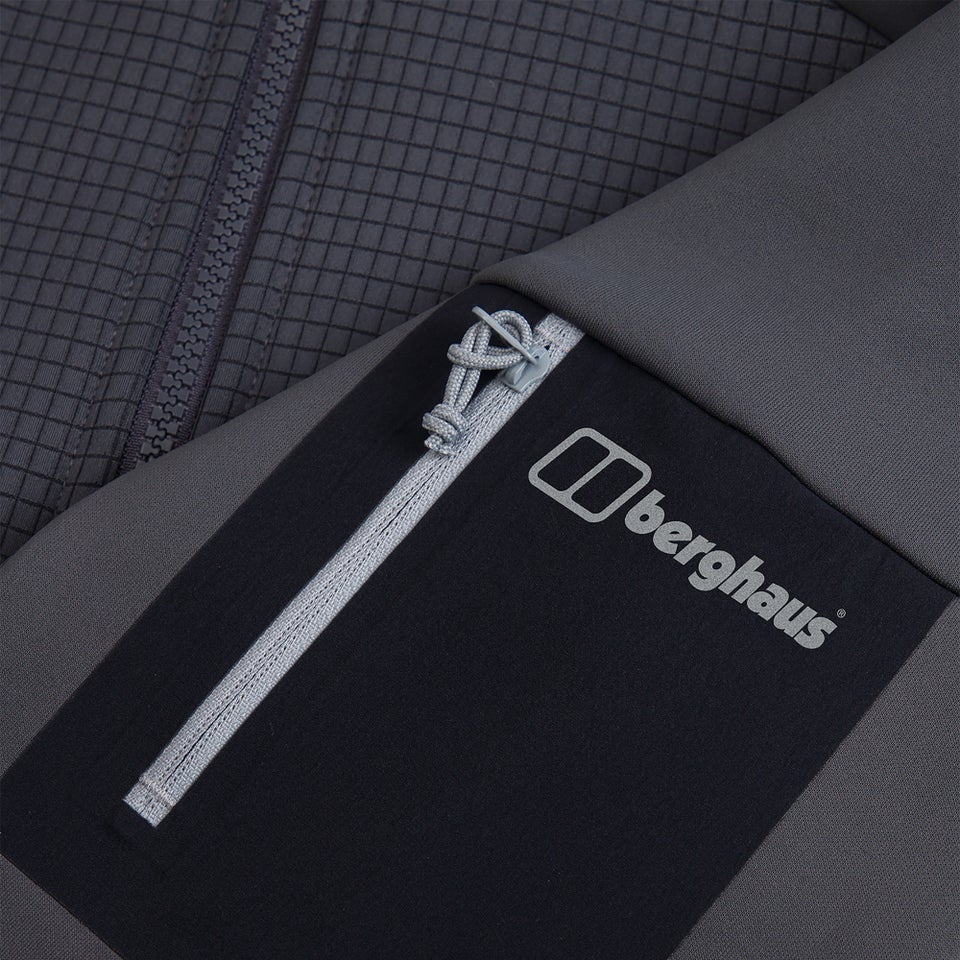 Men's Sidley Hooded Fleece Jacket - Grey