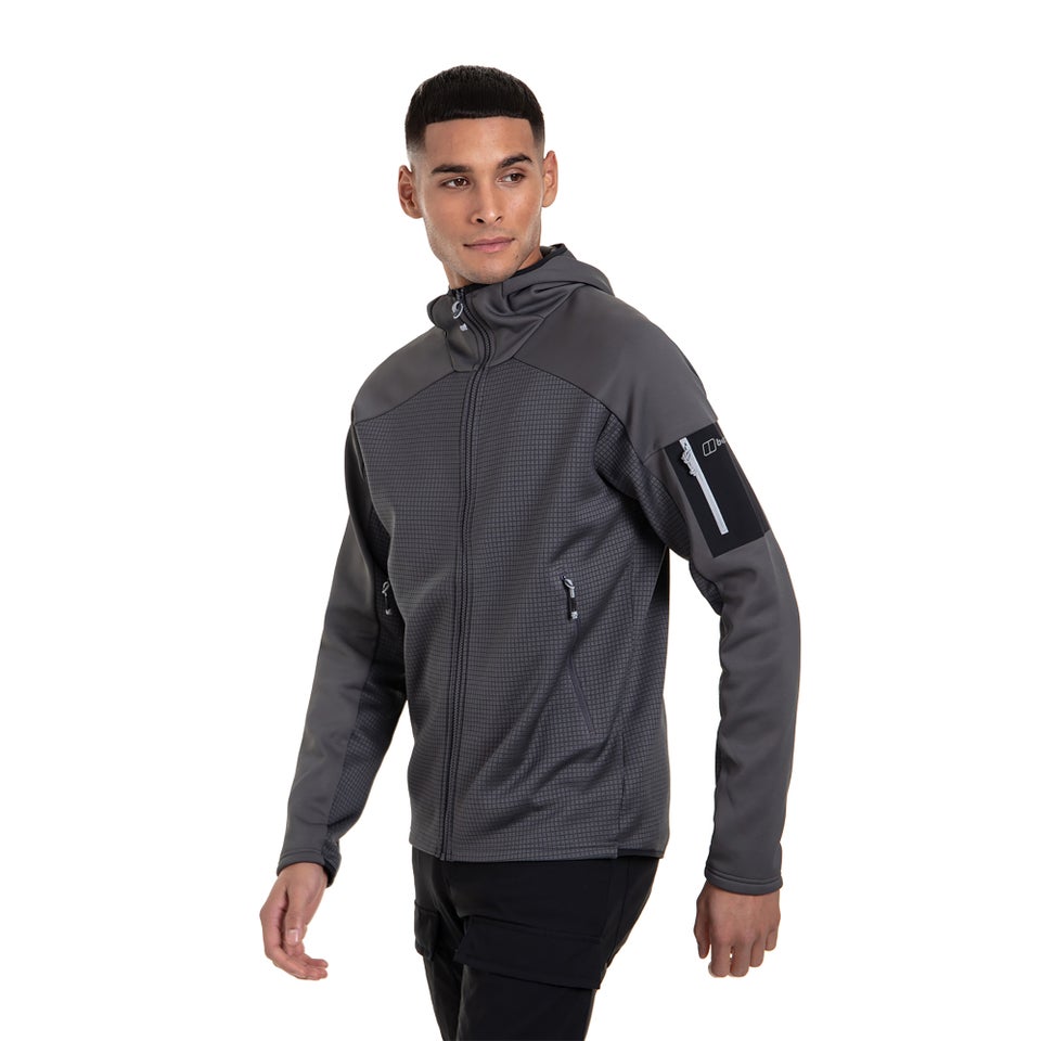 Men's Sidley Hooded Fleece Jacket - Grey