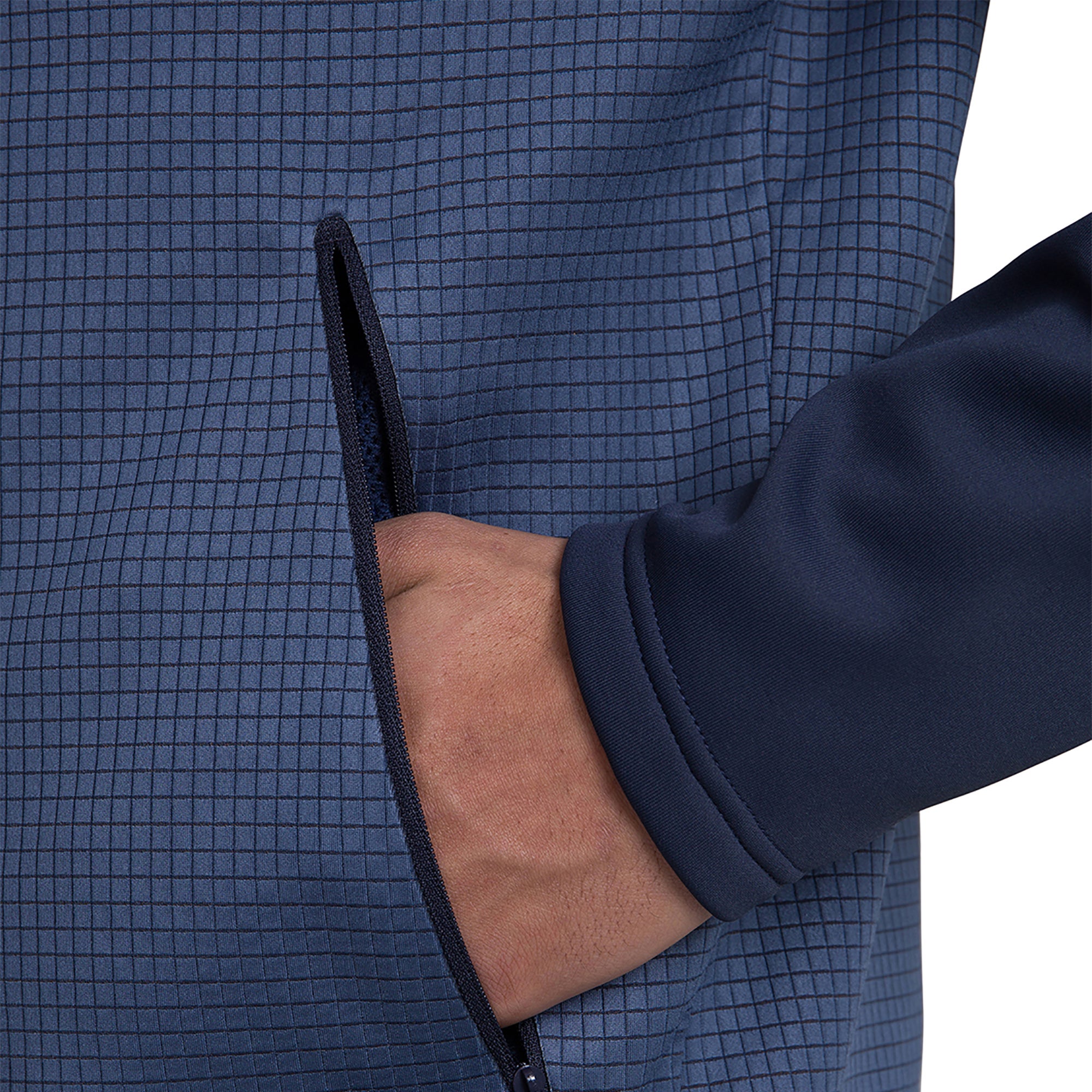 Men's Sidley Hooded Fleece Jacket - Blue