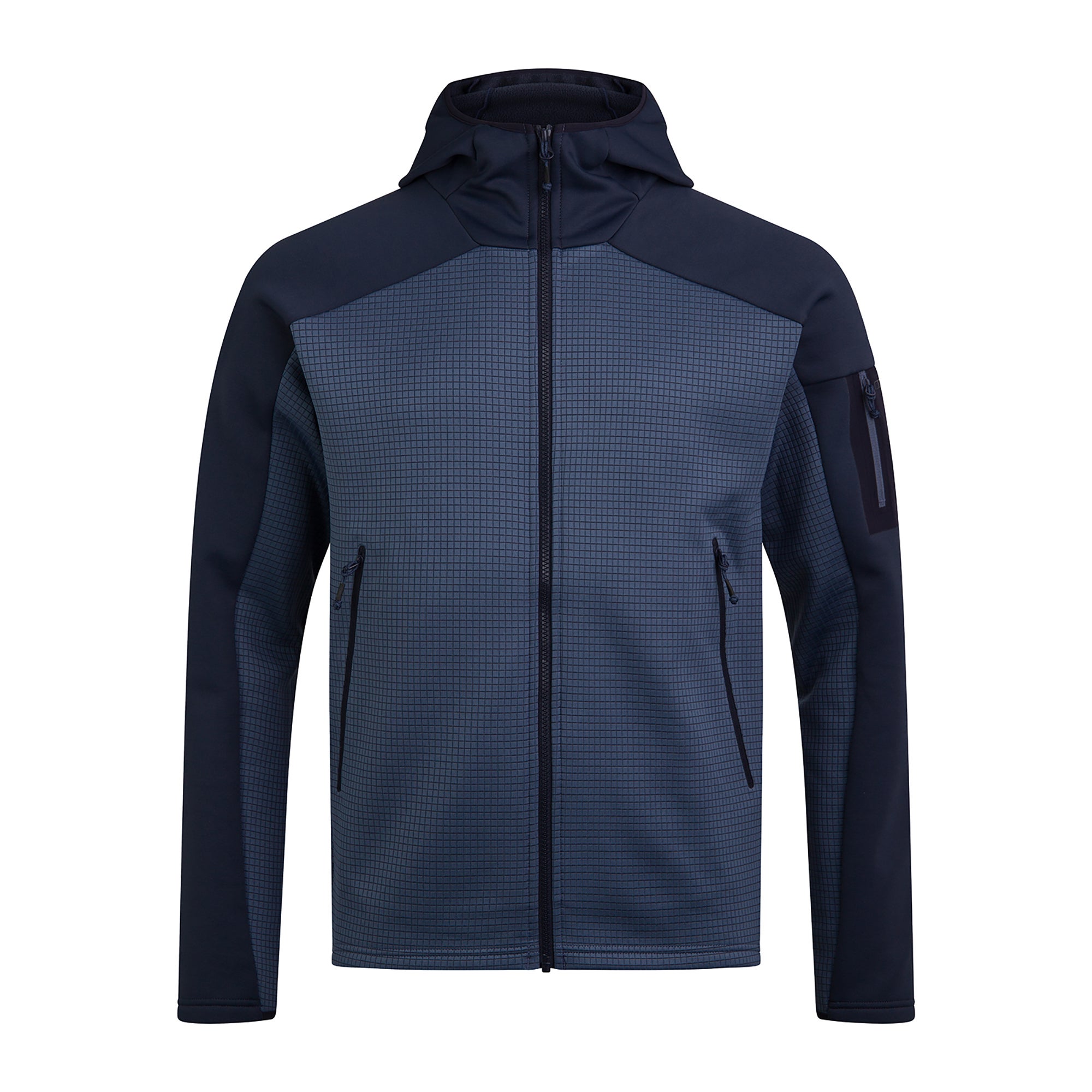Men's Sidley Hooded Fleece Jacket - Blue