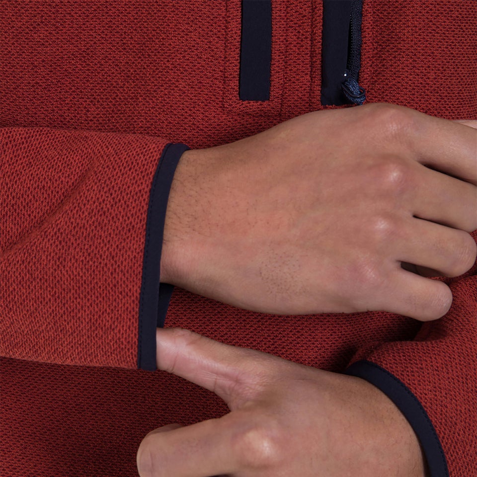 Men's Stainton 2.0 Half Zip - Dark Red