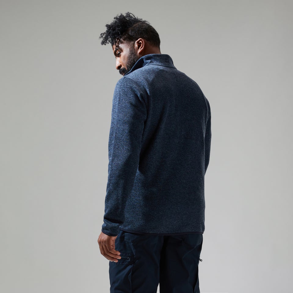 Men's Carnell Half Zip Fleece - Dark Green