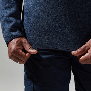 Men's Carnell Half Zip Fleece - Dark Green