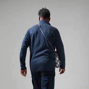 Men's Carnell Half Zip Fleece - Dark Green