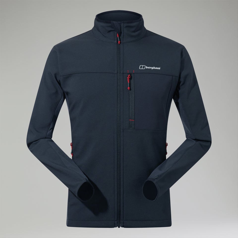 Ghlas 2.0 Softshell Jacken für Herren - Schwarz