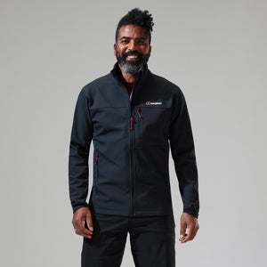 Ghlas 2.0 Softshell Jacken für Herren - Schwarz