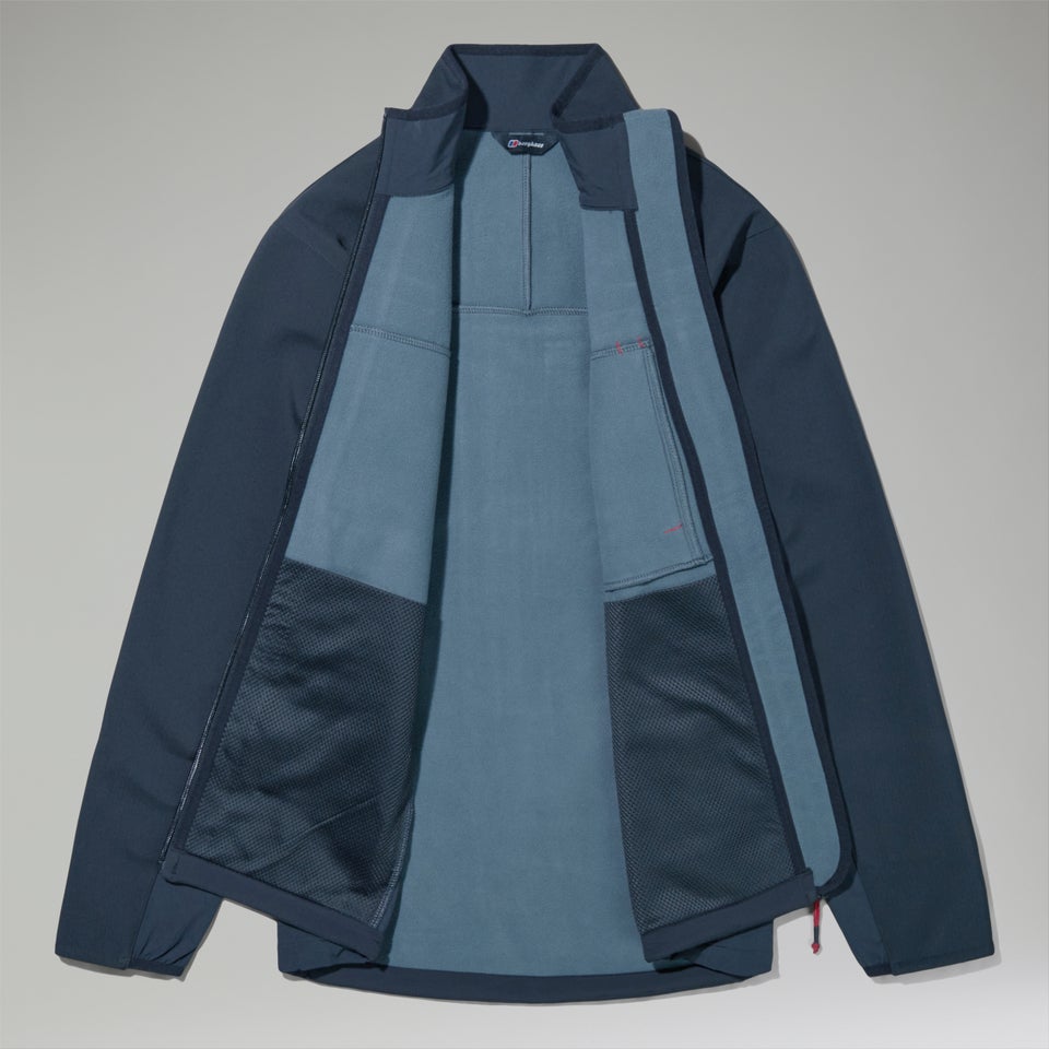 Ghlas 2.0 Softshell Jacken für Herren - Schwarz