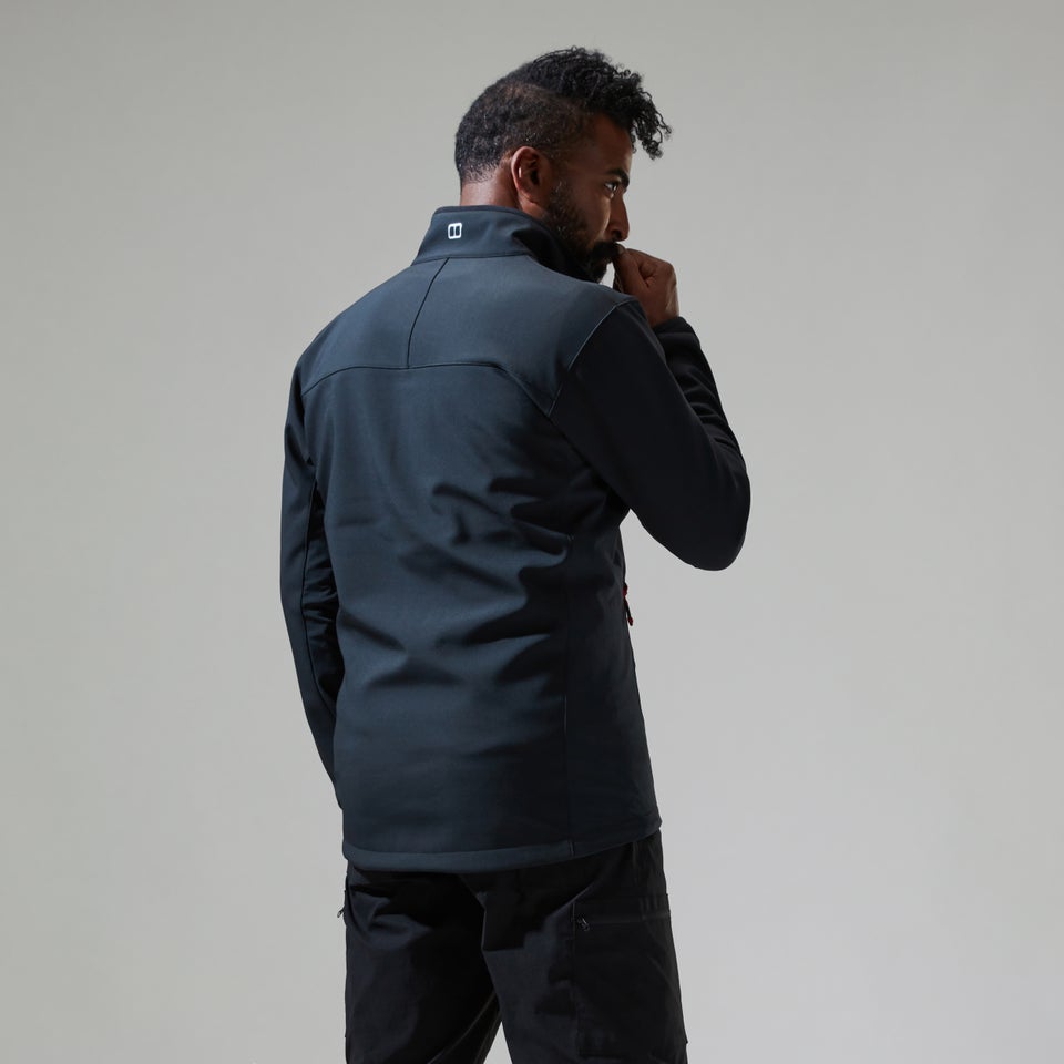 Ghlas 2.0 Softshell Jacken für Herren - Schwarz