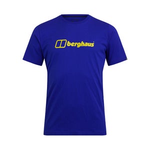 Men's Big Logo Short Sleeve T-Shirt - Purple - XS