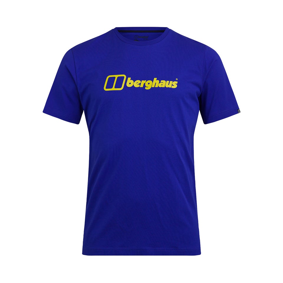 Men's Big Logo Short Sleeve T-Shirt - Purple