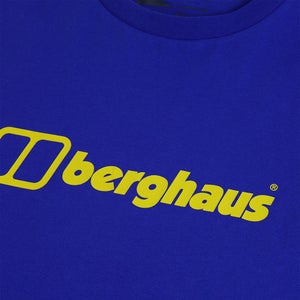 Men's Big Logo Short Sleeve T-Shirt - Purple