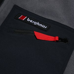 Unisex Ascent 91 Fleece Jacket - Grey/Black