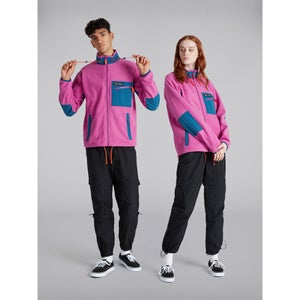 Unisex Ascent 91 Fleece - Purple / Dark Blue