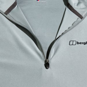 Men's 24/7 Tech Tee Long Sleeve Half Zip - Grey
