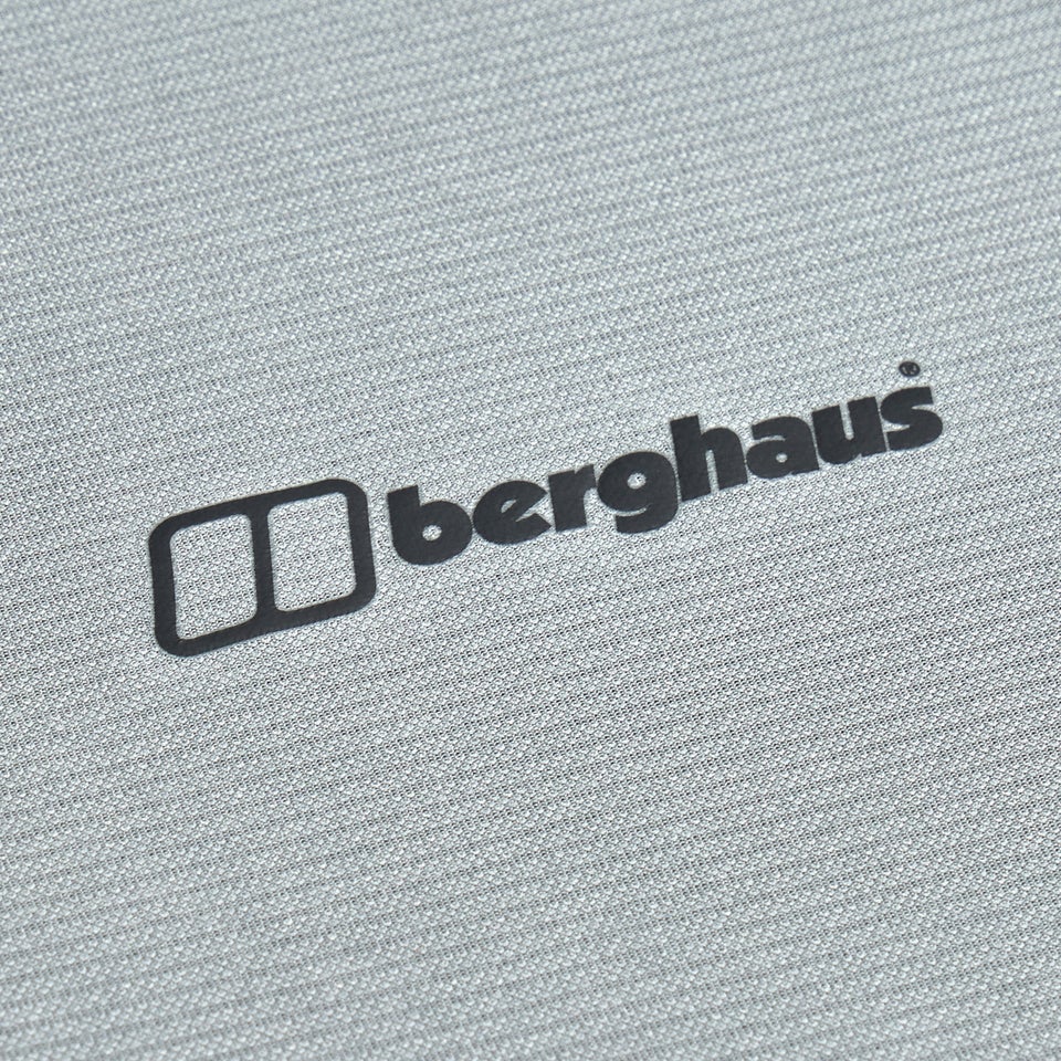 Men's 24/7 Tech Tee Long Sleeve Half Zip - Grey