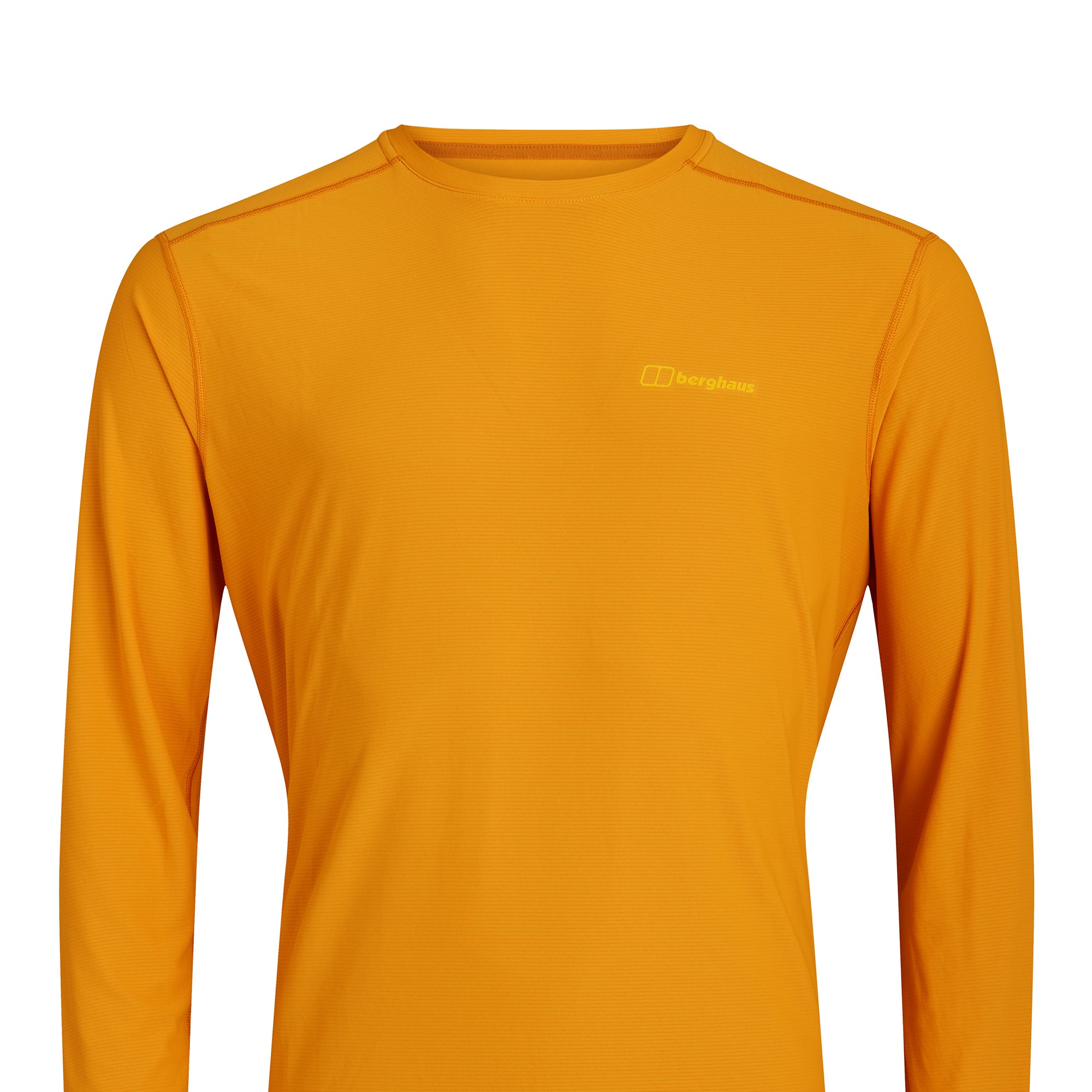 Men's 24/7 Long Sleeve Crew Base Layer - Yellow