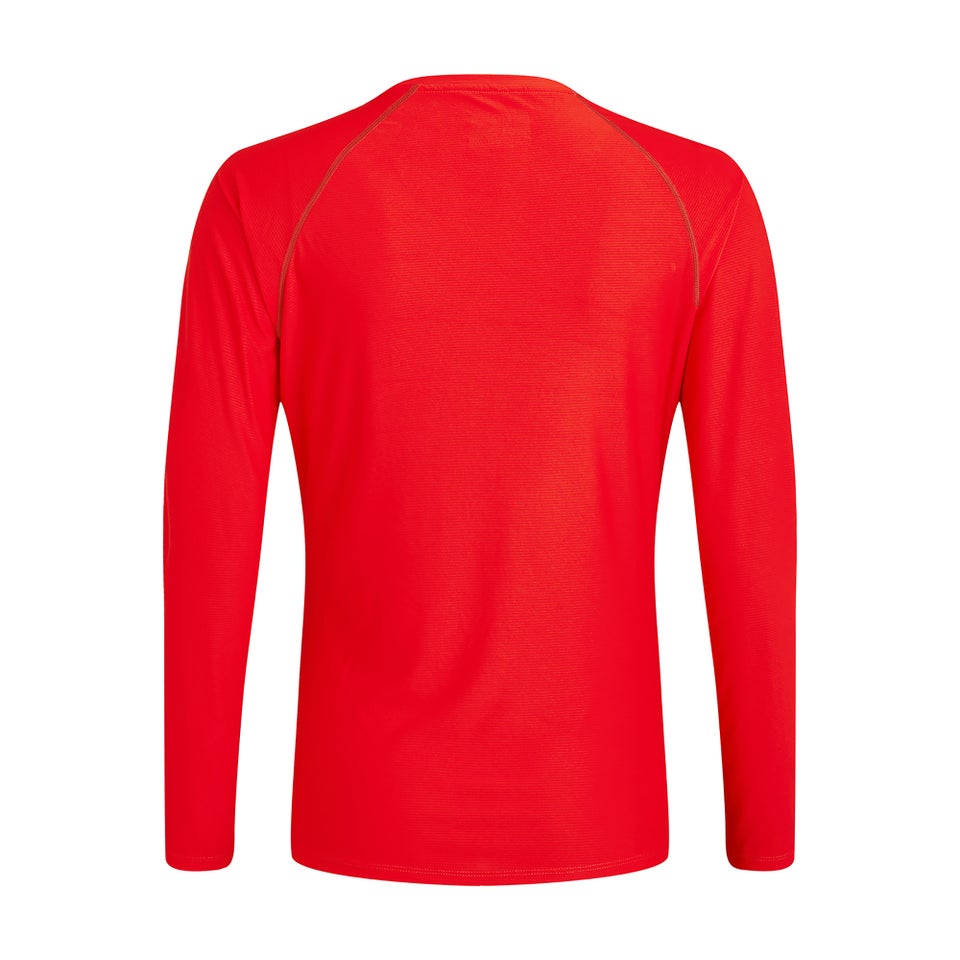 Women's 24/7 Long Sleeve Crew Base Layer - Red