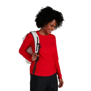 Women's 24/7 Long Sleeve Crew Base Layer - Red