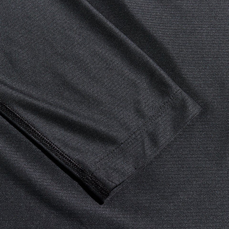 24/7 Long-Sleeve Half Zip Tech T-Shirt für Damen - Schwarz