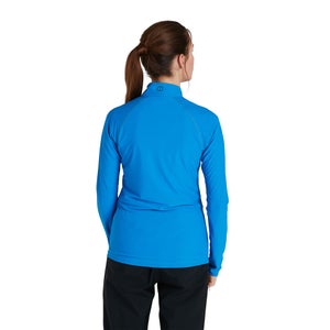 Women's 24/7 Long Sleeve Zip Base Layer - Blue
