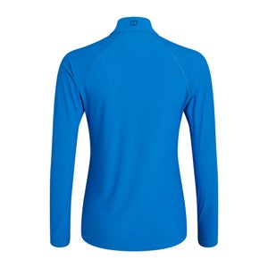 Women's 24/7 Long Sleeve Zip Base Layer - Blue