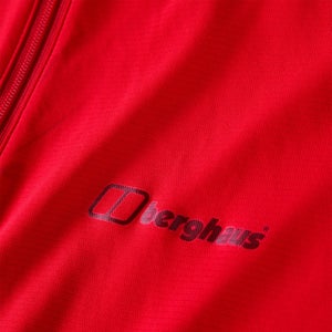 Women's 24/7 Long Sleeve Zip Base Layer - Red