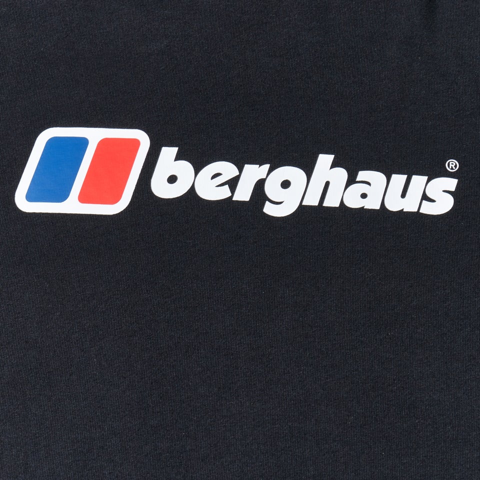 Men's Big Logo Long Sleeve Tee Black