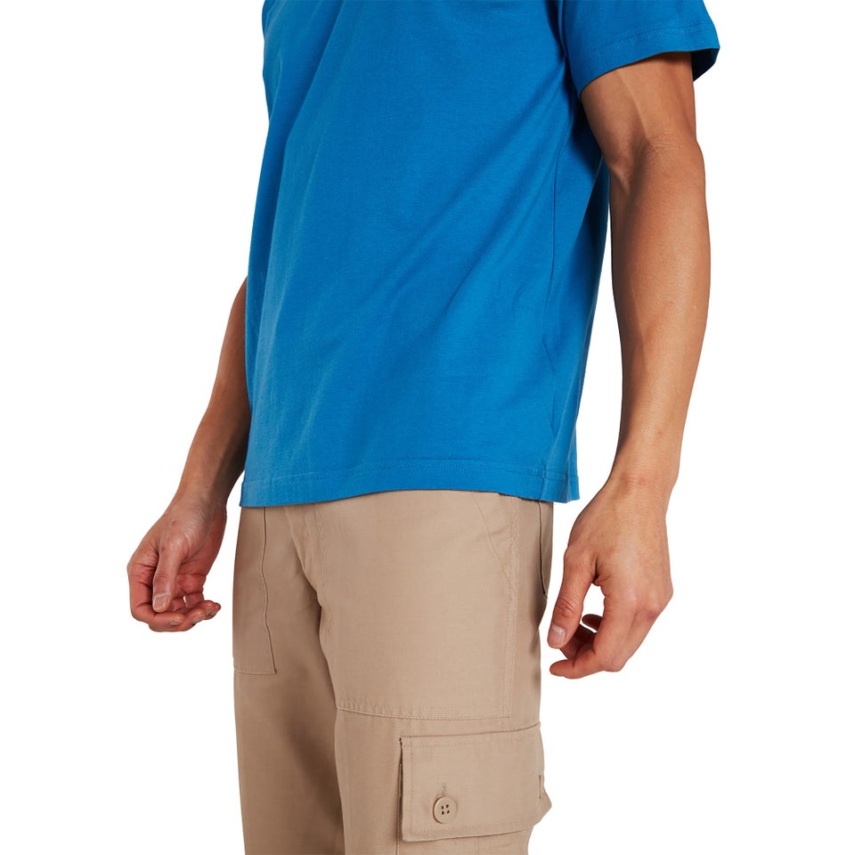 Organic Classic Logo T-Shirt Blue