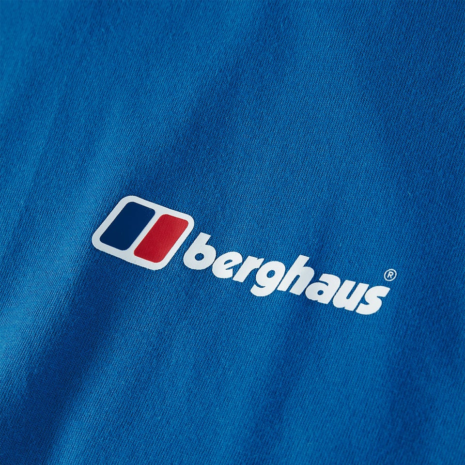 Organic Classic Logo T-Shirt Blue