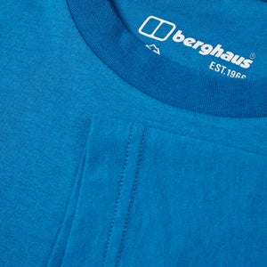 Organic Classic Logo T-Shirt Blue