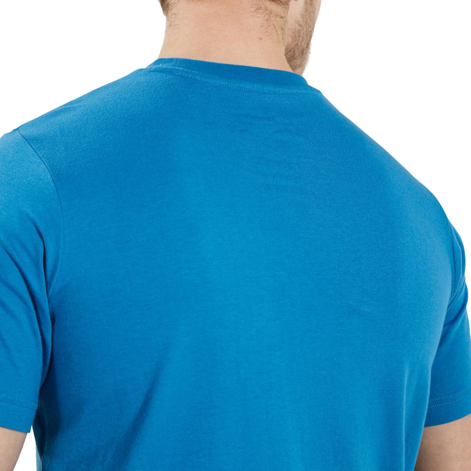 Organic Classic Logo T-Shirt Blue