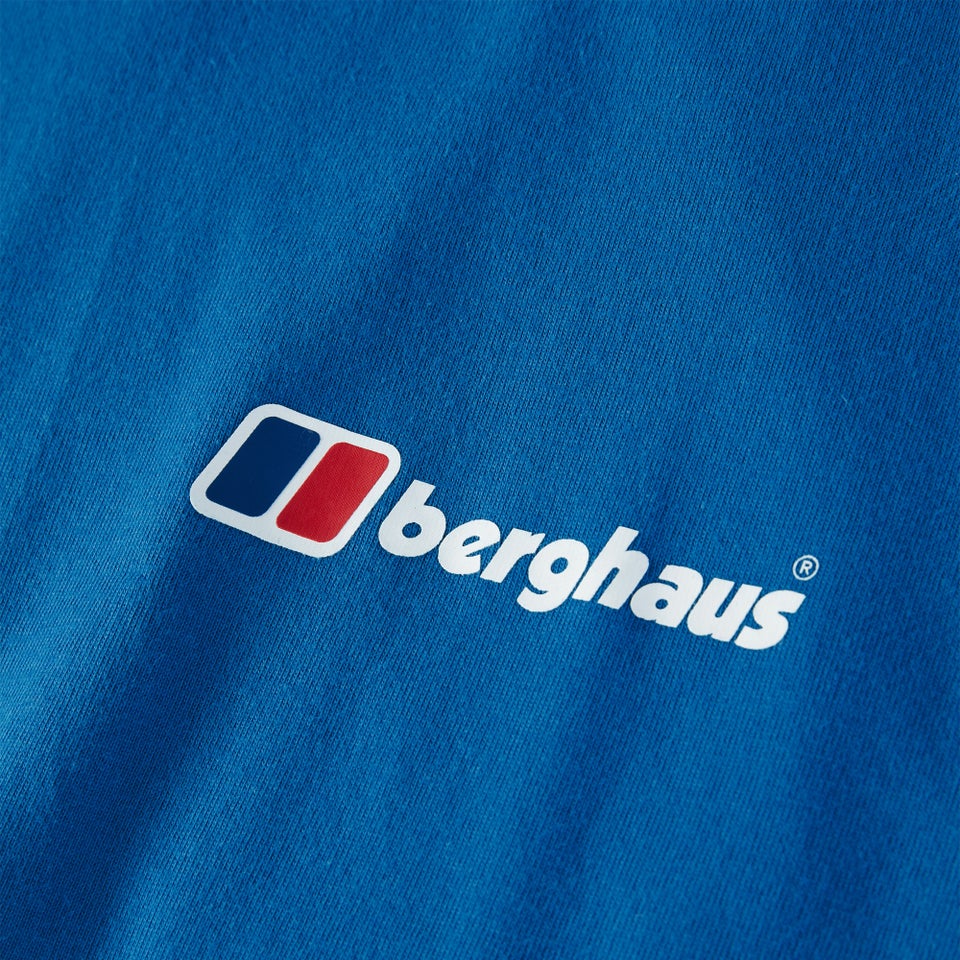 Organic Classic Logo T-Shirt Blue