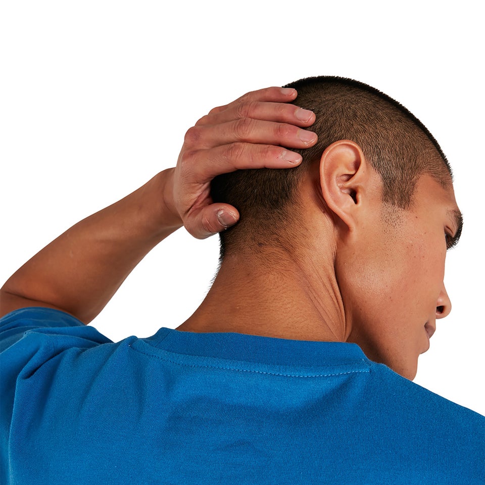 Organic Classic Logo T-Shirt Blue