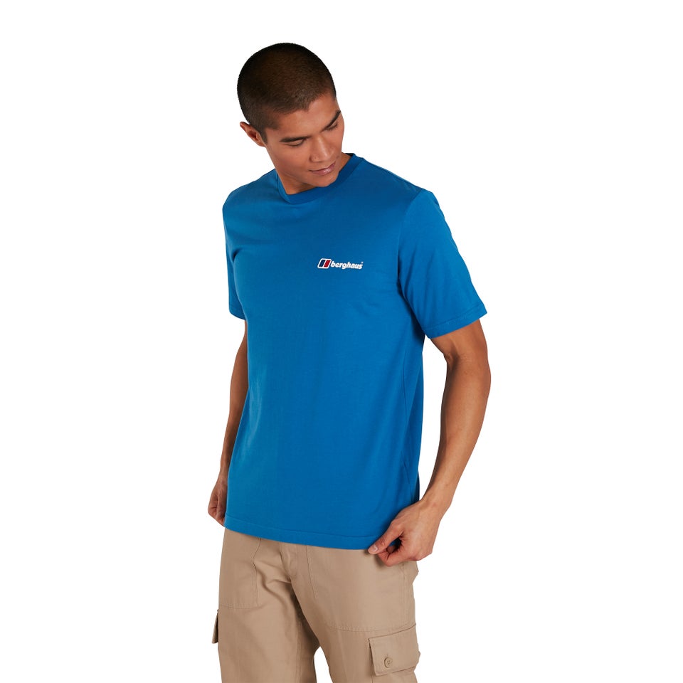 Organic Classic Logo T-Shirt Blue