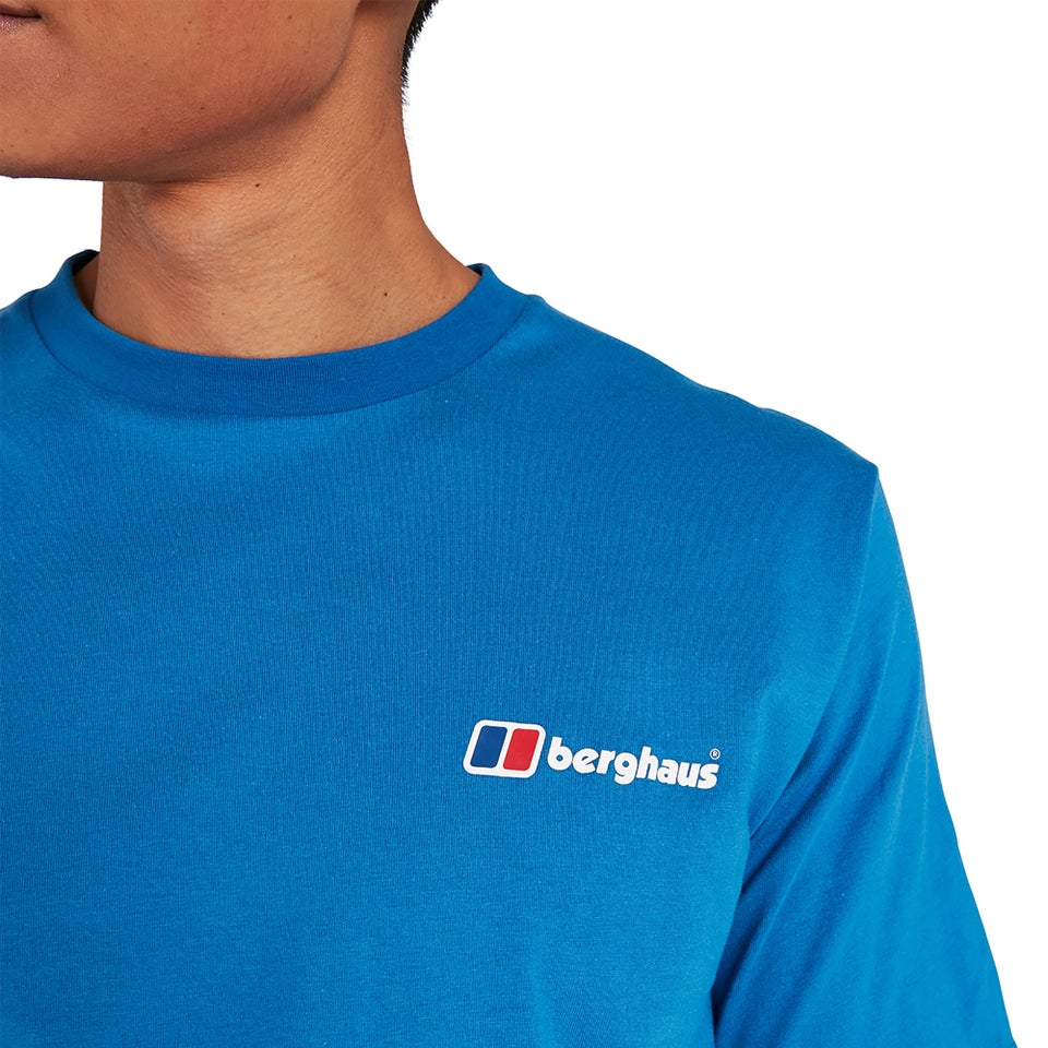 Organic Classic Logo T-Shirt Blue