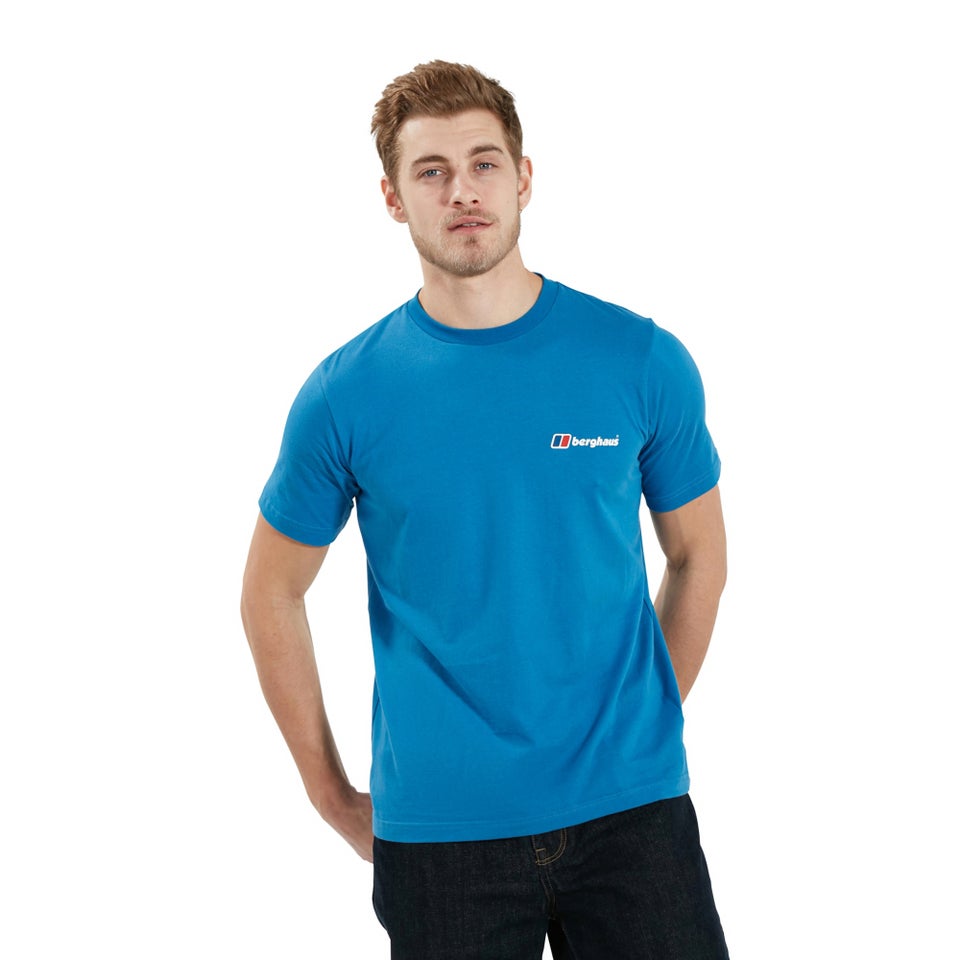 Organic Classic Logo T-Shirt Blue