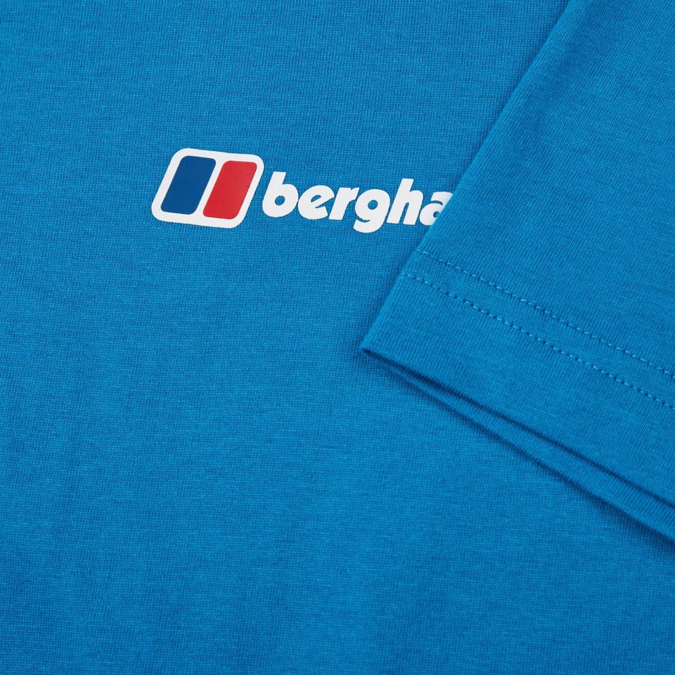 Organic Classic Logo T-Shirt Blue