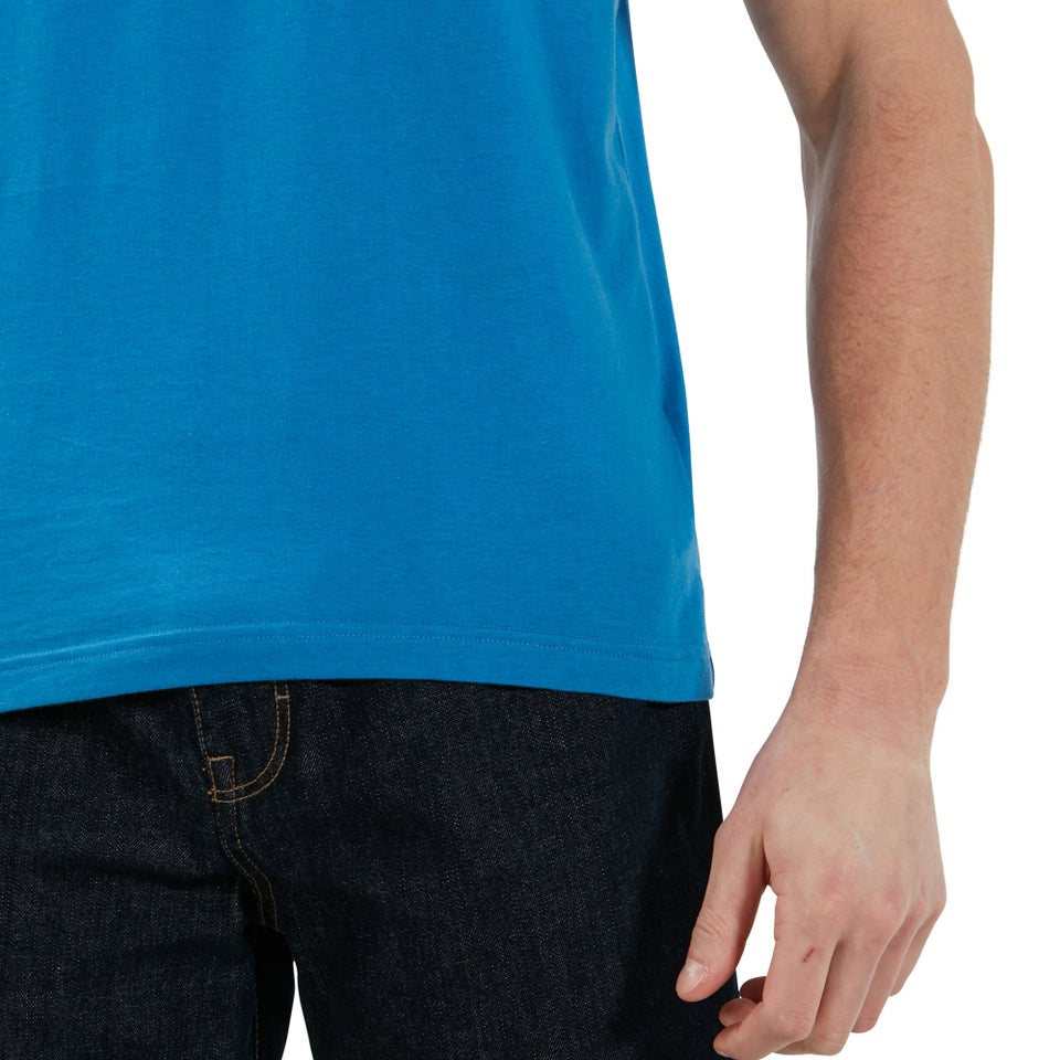 Organic Classic Logo T-Shirt Blue