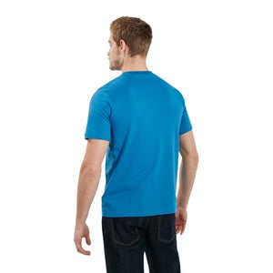 Organic Classic Logo T-Shirt Blue