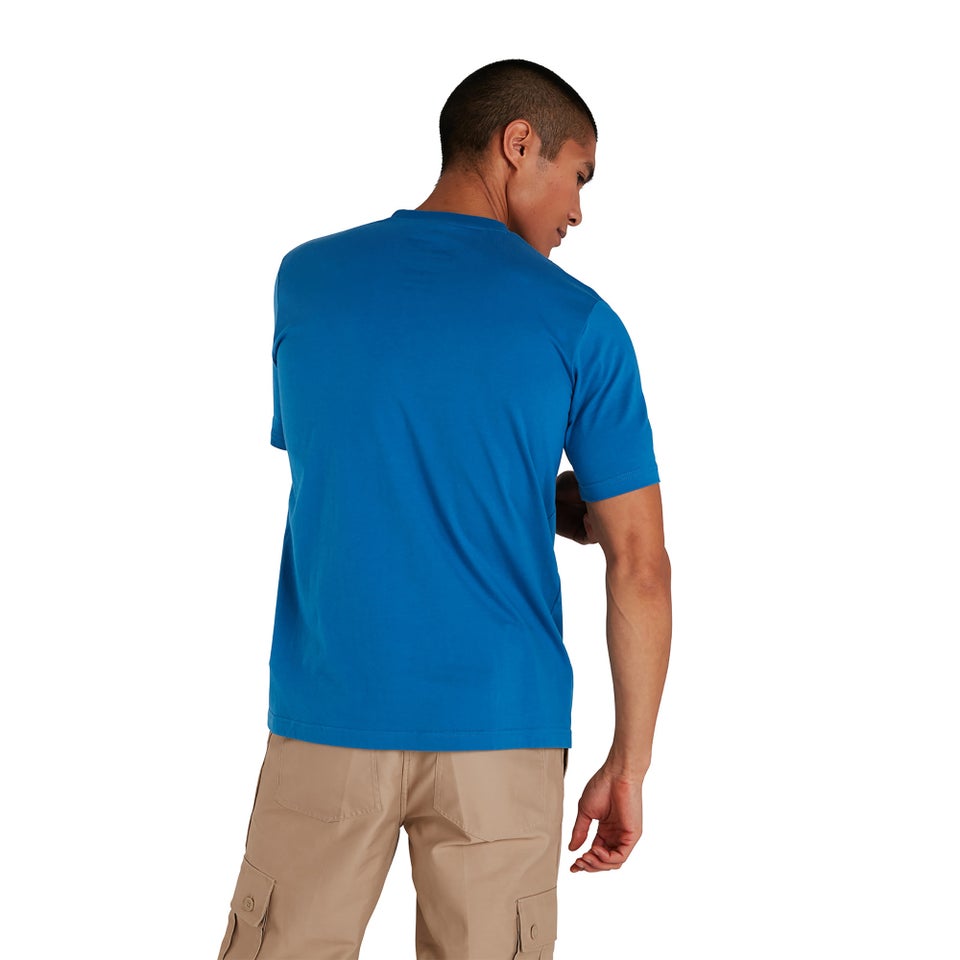 Organic Classic Logo T-Shirt Blue