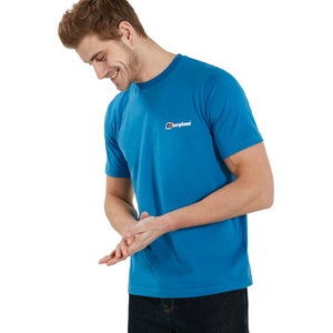 Organic Classic Logo T-Shirt Blue