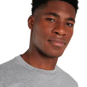 Men's Organic Classic Logo T-Shirt Dark Grey