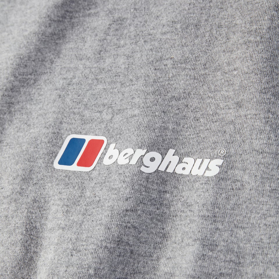 Men's Organic Classic Logo T-Shirt Dark Grey