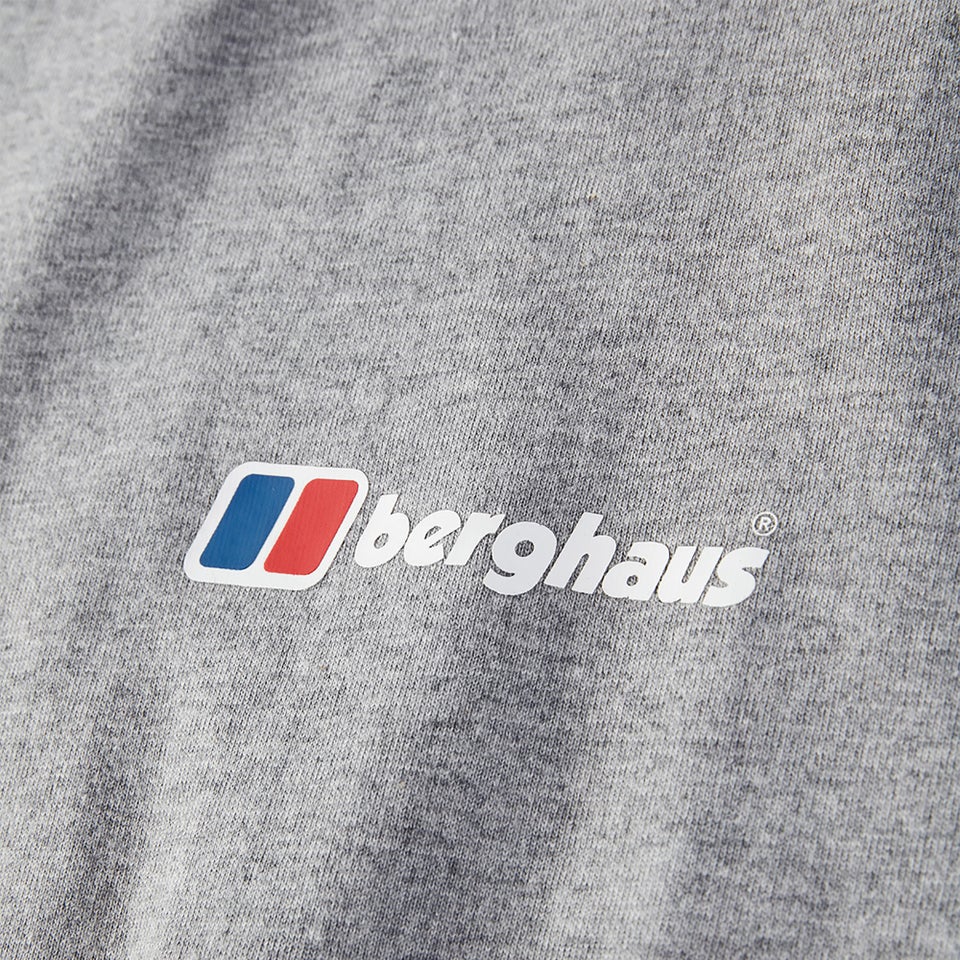 Men's Organic Classic Logo T-Shirt Dark Grey