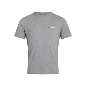 Men's Organic Classic Logo T-Shirt Dark Grey