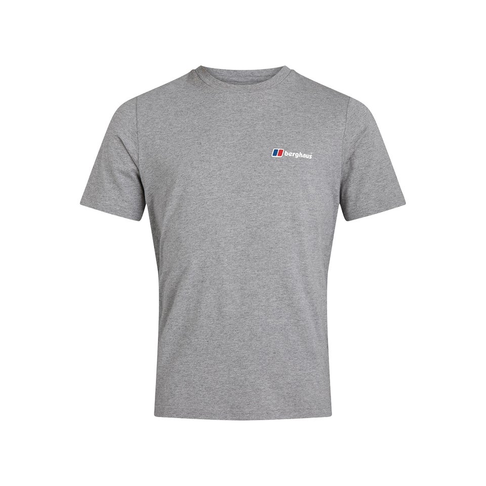 Men's Organic Classic Logo T-Shirt Dark Grey