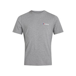 Men's Organic Classic Logo T-Shirt Dark Grey
