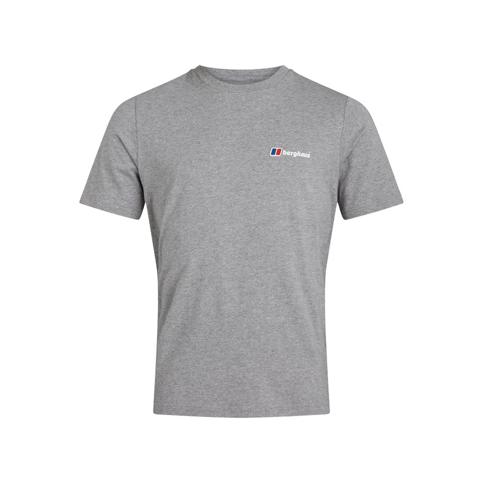 Men's Organic Classic Logo T-Shirt Dark Grey