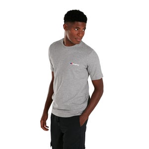 Men's Organic Classic Logo T-Shirt Dark Grey