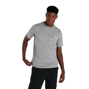 Men's Organic Classic Logo T-Shirt Dark Grey